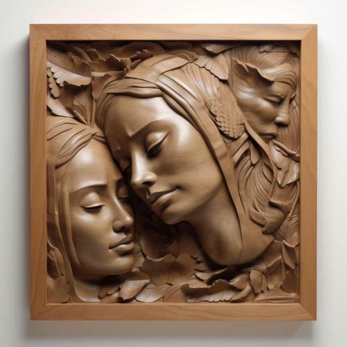 نموذج ثلاثي الأبعاد لآلة CNC 3D Art 